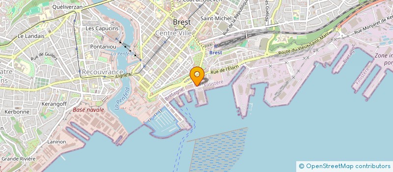 localisation de l'entreprise SCI L'INCONTOURSNABLE BY ILIGI  BREST