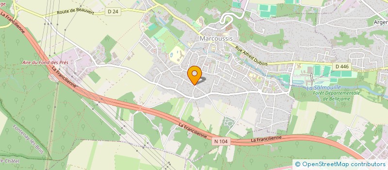 localisation de l'entreprise SCI L'INSPIRATION  MARCOUSSIS