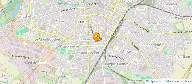 localisation de l'entreprise SCI L'INSULAIRE  NIORT