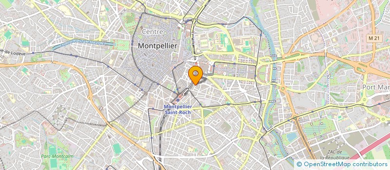 localisation de l'entreprise SCI L'INTEMPORELLE à MONTPELLIER