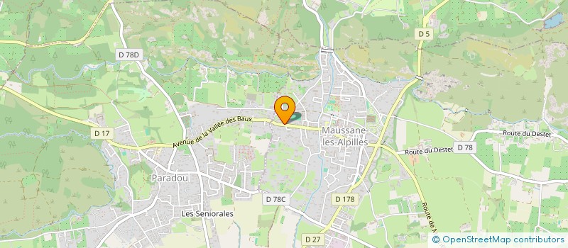 localisation de l'entreprise SCI L'ISARD  PARADOU