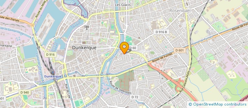 localisation de l'entreprise SCI L'ISLANDAIS à DUNKERQUE