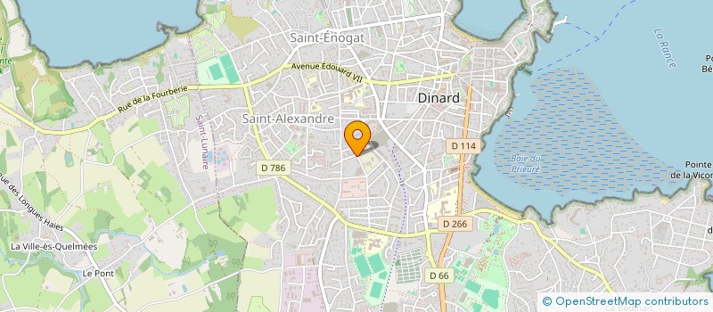 localisation de l'entreprise SCI L'ISLANDAISE  DINARD