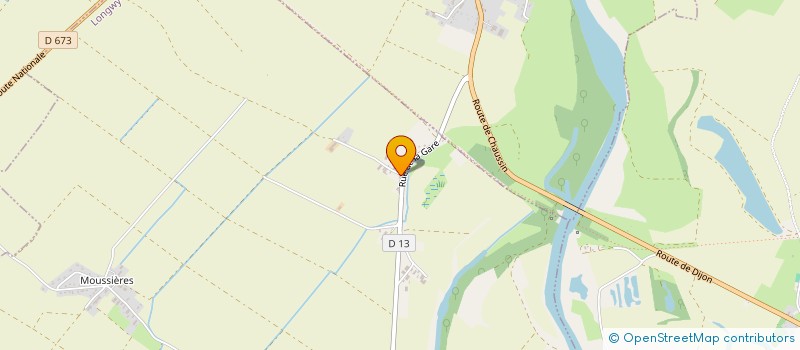 localisation de l'entreprise SCI L'ISLE DE LA RAIE  CHAUSSIN