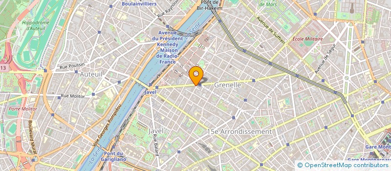 localisation de l'entreprise SCI L'ITALIE  PARIS