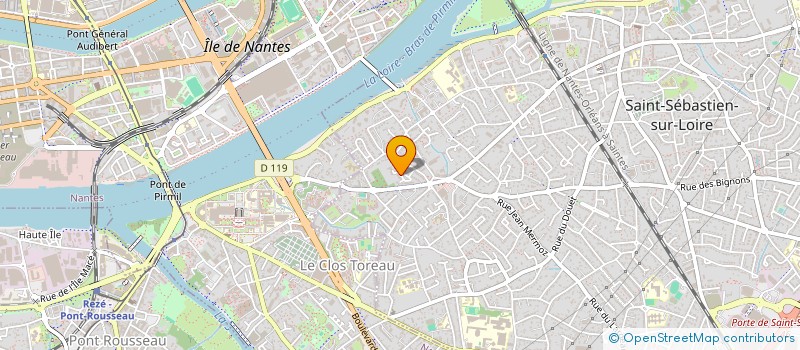 localisation de l'entreprise SCI L.J.E. à SAINT-SEBASTIEN-SUR-LOIRE