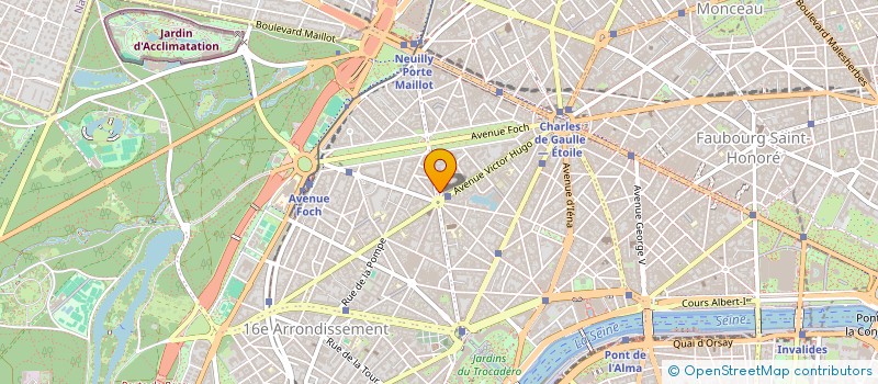 localisation de l'entreprise SCI L J L  PARIS