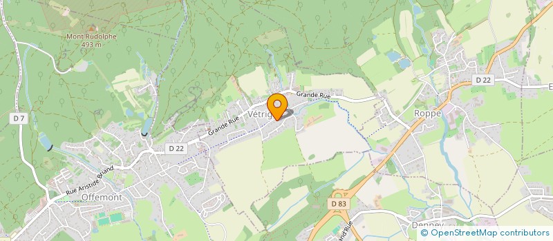 localisation de l'entreprise SCI L.J.T.A  VETRIGNE