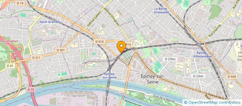 localisation de l'entreprise SCI L.L. à EPINAY-SUR-SEINE