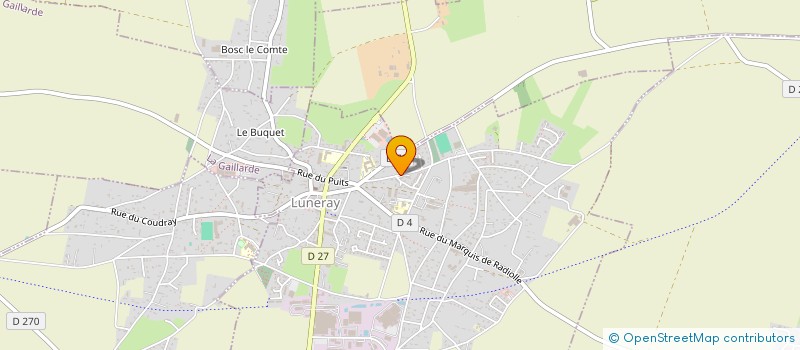 localisation de l'entreprise SCI L.M.B  LUNERAY