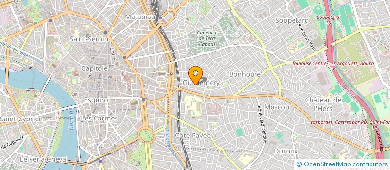 localisation de l'entreprise SCI L.M.B. BLAYAC à TOULOUSE