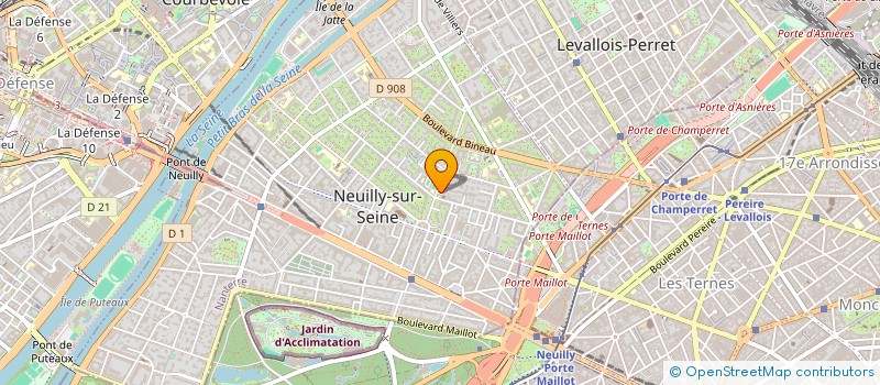 localisation de l'entreprise SCI L.M.C à NEUILLY-SUR-SEINE
