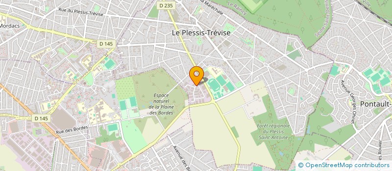 localisation de l'entreprise SCI L.M.C  LE PLESSIS-TREVISE