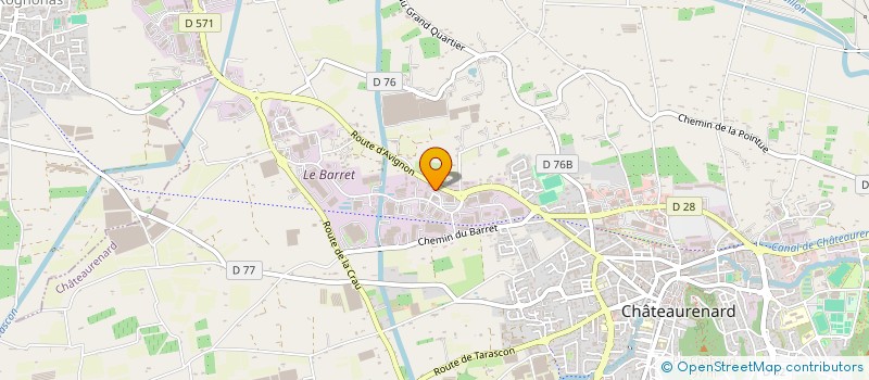 localisation de l'entreprise SCI L.M.C.C. à CHATEAURENARD