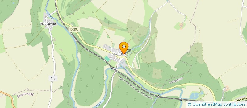 localisation de l'entreprise SCI L.M.D.Y.  COLMEY