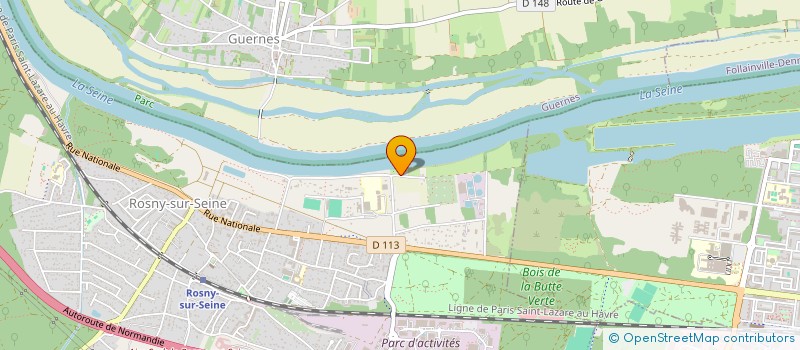 localisation de l'entreprise SCI L M G  ROSNY-SUR-SEINE