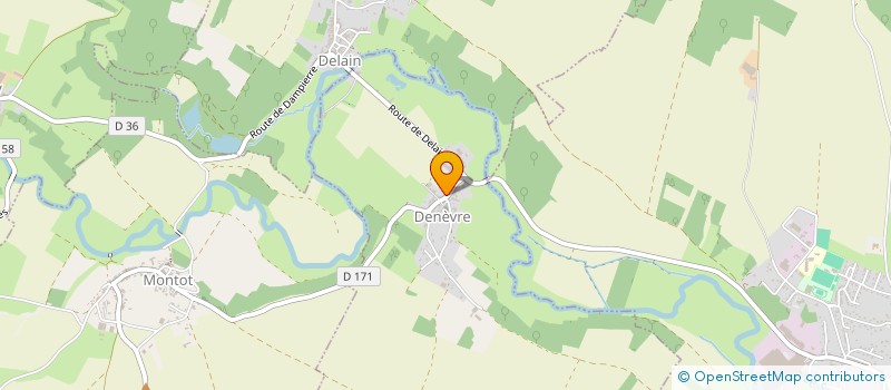 localisation de l'entreprise SCI L.M HABITAT  DENEVRE