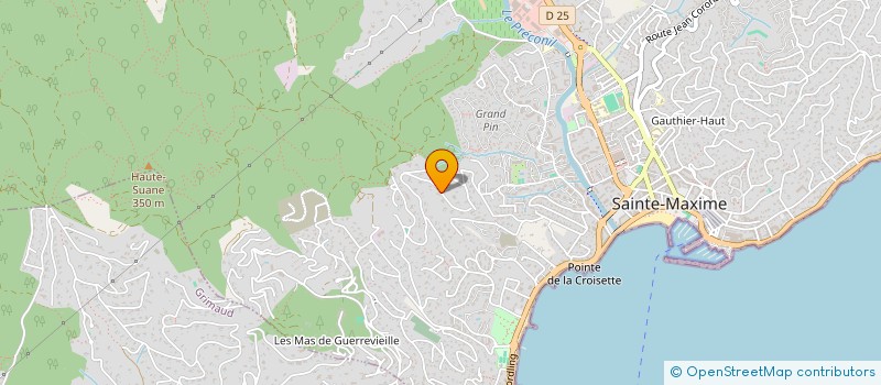 localisation de l'entreprise SCI L'M INVEST à SAINTE-MAXIME