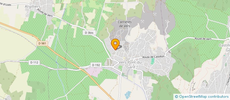 localisation de l'entreprise SCI L.M.J.R  VERS-PONT-DU-GARD