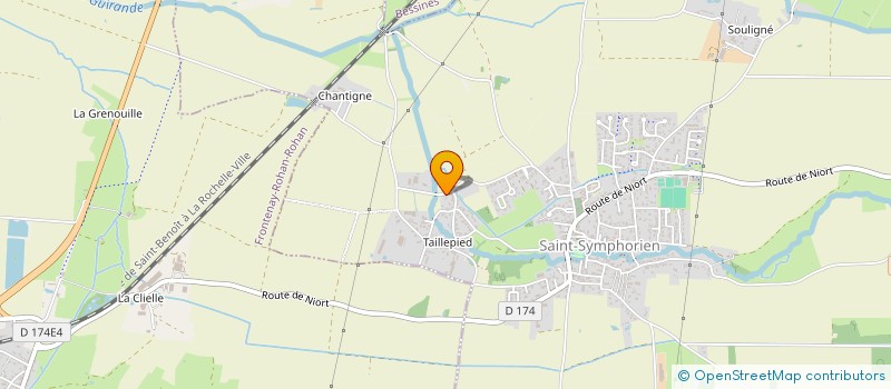 localisation de l'entreprise SCI L.M.L  SAINT-SYMPHORIEN