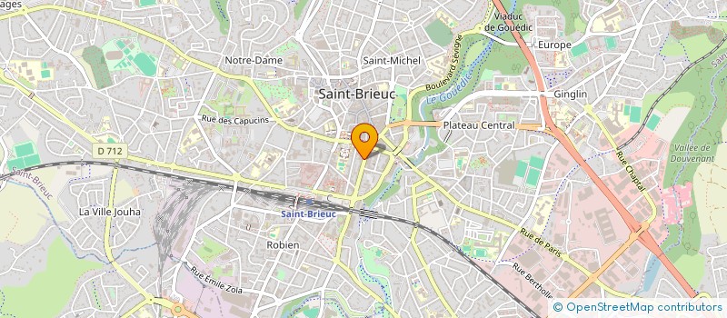 localisation de l'entreprise SCI L.M.O. à SAINT-BRIEUC