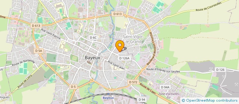 localisation de l'entreprise SCI L.M.S.E  BAYEUX