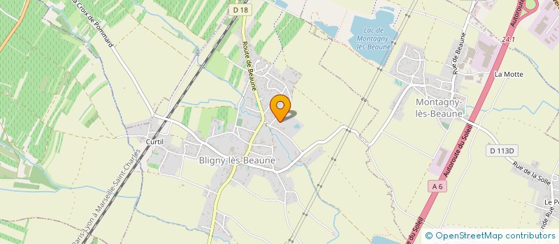 localisation de l'entreprise SCI L N  BLIGNY-LES-BEAUNE