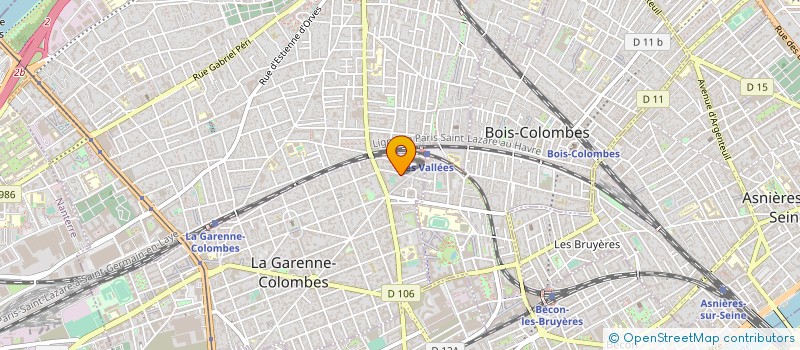 localisation de l'entreprise SCI L.N. à LA GARENNE-COLOMBES