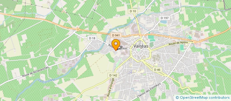 localisation de l'entreprise SCI L.O.C. à VALREAS