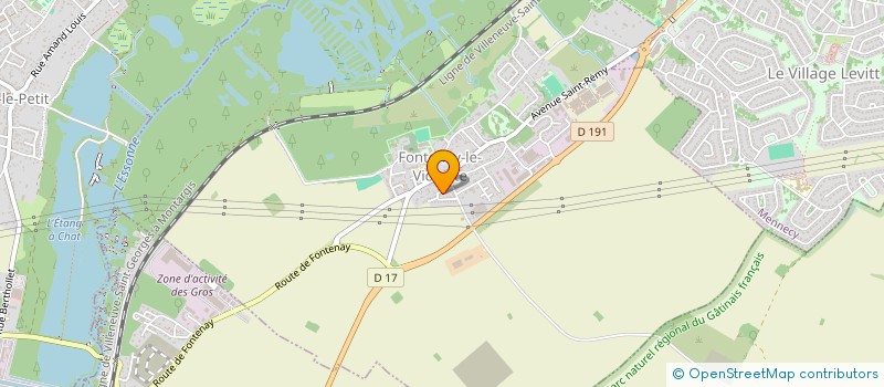 localisation de l'entreprise SCI L&O IMMO  SAINT-FARGEAU-PONTHIERRY