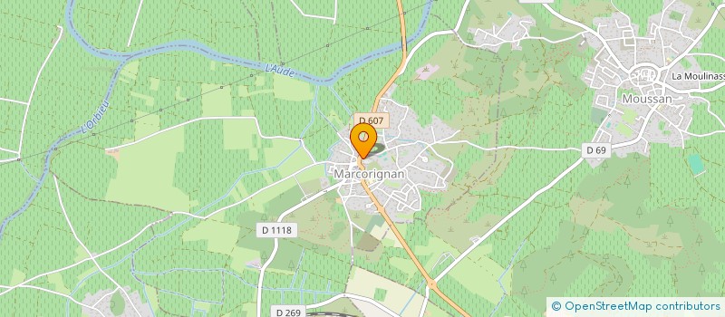 localisation de l'entreprise SCI L'OASIS 2  ARGELIERS