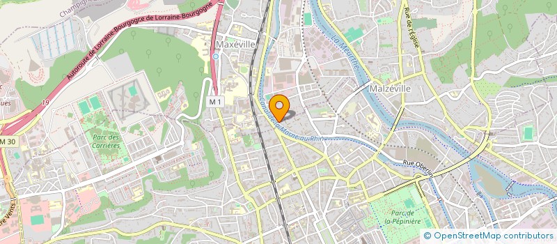 localisation de l'entreprise SCI L'OASIS  MAXEVILLE