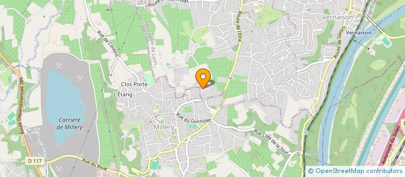 localisation de l'entreprise SCI L'OASIS  CHARLY