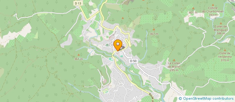 localisation de l'entreprise SCI L'OASIS  COTIGNAC