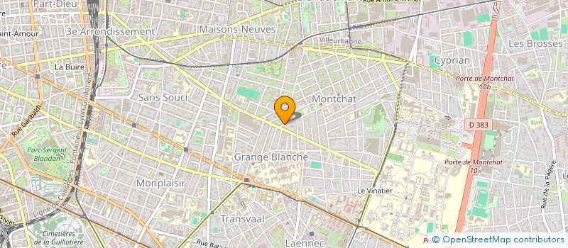 localisation de l'entreprise SCI L'OASIS  LYON