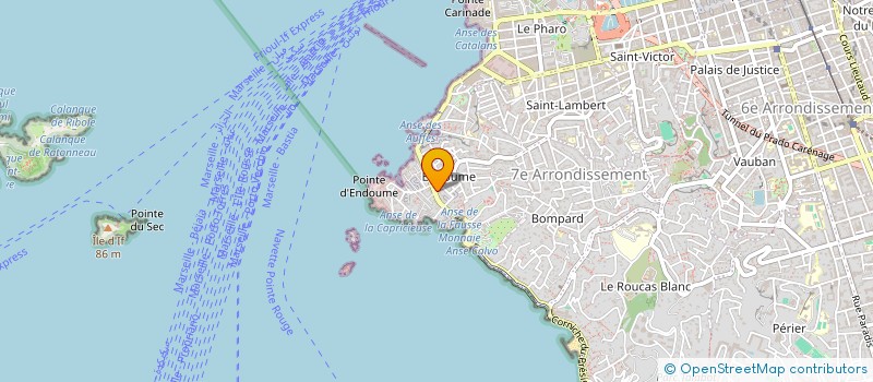 localisation de l'entreprise SCI L OASIS à MARSEILLE