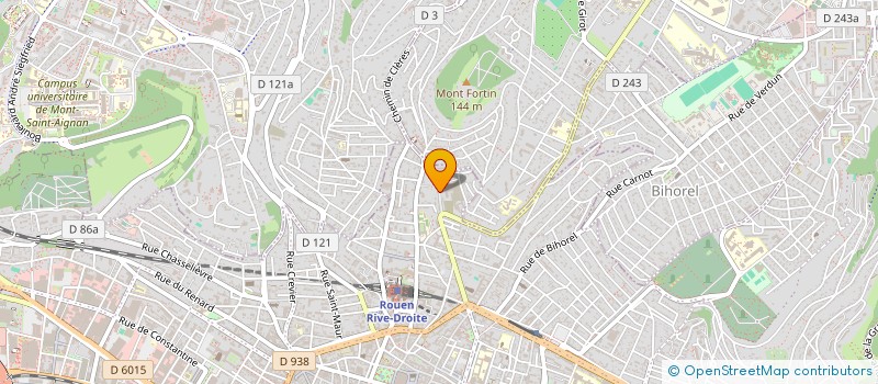 localisation de l'entreprise SCI L'OASIS à ROUEN