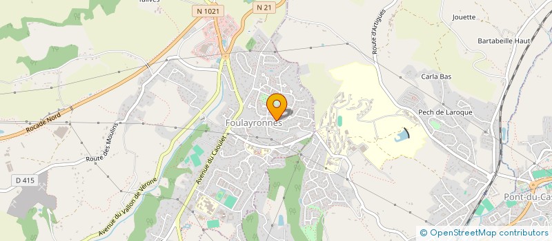localisation de l'entreprise SCI L'OASIS à FOULAYRONNES