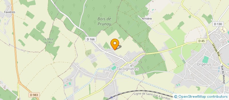 localisation de l'entreprise SCI L'OASIS DE MAXELI  TACOIGNIERES