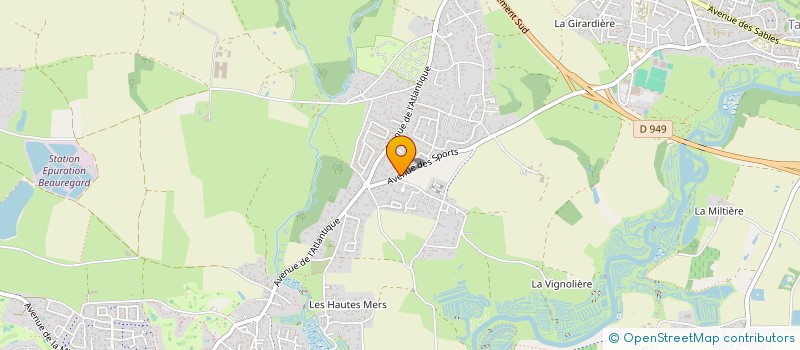 localisation de l'entreprise SCI L'OBELISQUE à TALMONT-SAINT-HILAIRE