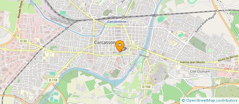 localisation de l'entreprise SCI L'OCCITANE à CARCASSONNE