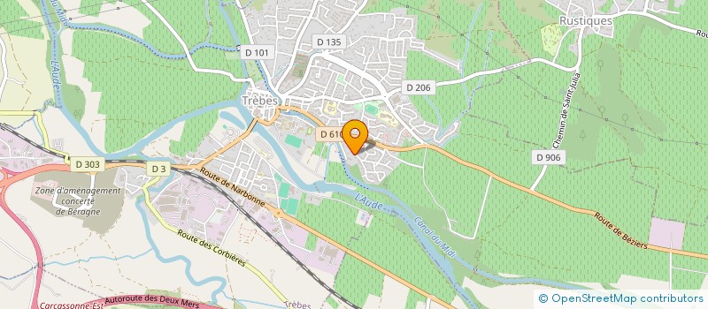 localisation de l'entreprise SCI L OCCITANE  TREBES