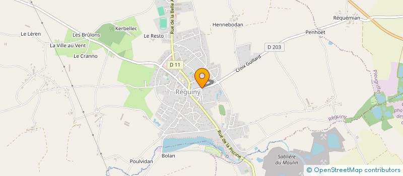 localisation de l'entreprise SCI L OCEAN  REGUINY