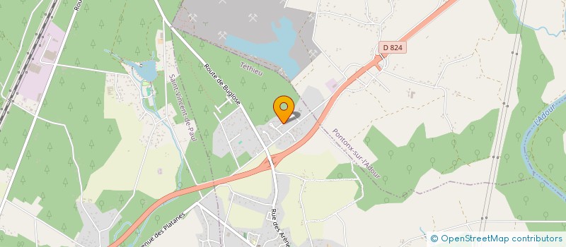 localisation de l'entreprise SCI L'OCEAN  TETHIEU