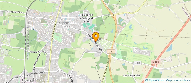 localisation de l'entreprise SCI L'OCEAN DE LA GACHERE à LES SABLES D'OLONNE