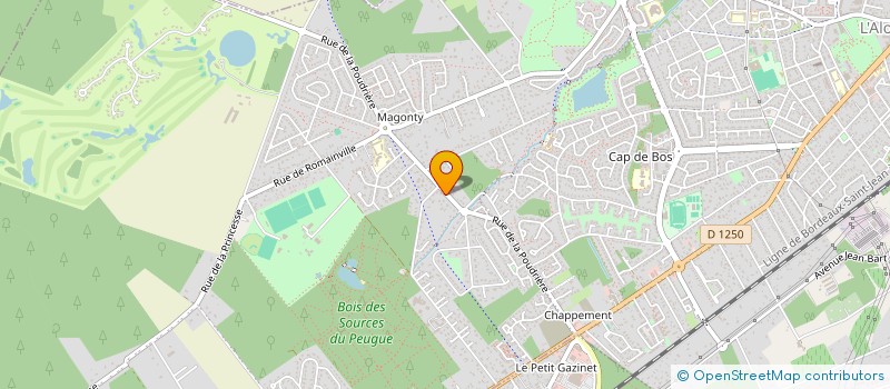 localisation de l'entreprise SCI L OCEANE  PESSAC