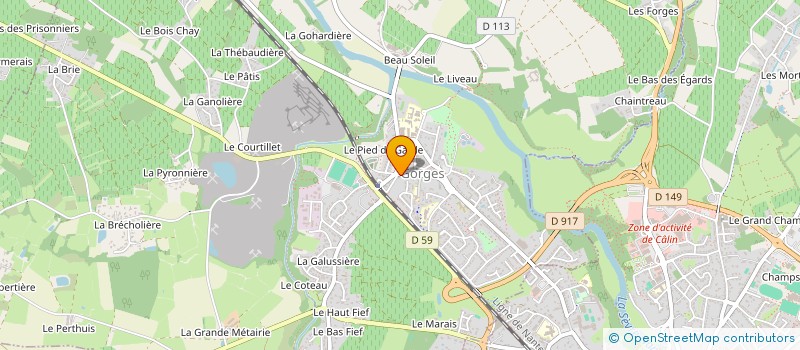 localisation de l'entreprise SCI L OCEANE  GORGES