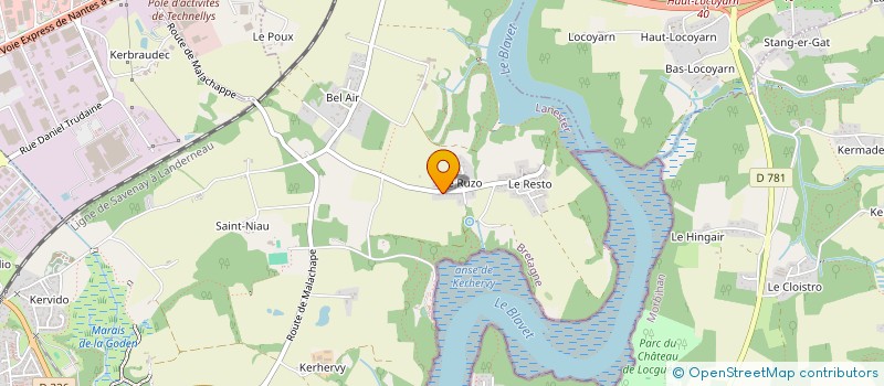 localisation de l'entreprise SCI L'OCEANE  LANESTER