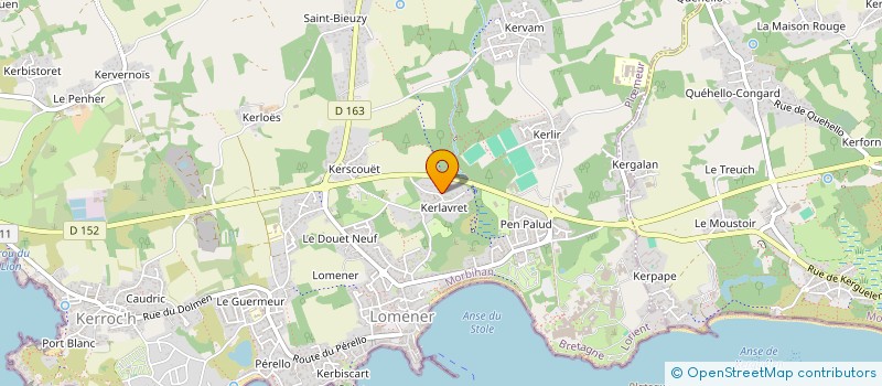 localisation de l'entreprise SCI L'OCEANE à PLOEMEUR