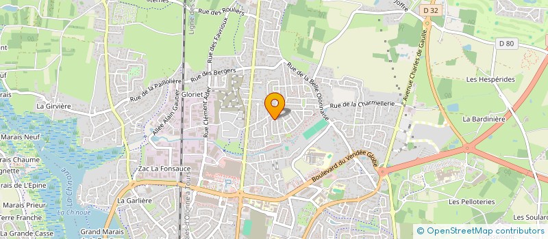 localisation de l'entreprise SCI L'OCEANE à LES SABLES D'OLONNE